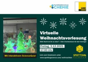 Virtuelle Weihnachtsvorlesung mit ScienceQuiz zum mitmachen